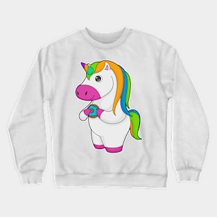 Unicorn Donut Crewneck Sweatshirt